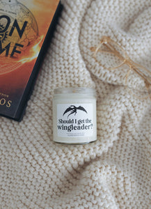 Should I Get The Wingleader? | Bookish Soy Candle