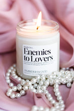 Load image into Gallery viewer, Enemies to Lovers | Valentine’s Day Bookish Soy Candle