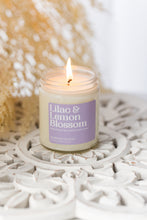 Load image into Gallery viewer, Lilac &amp; Lemon Blossom | Soy Candle