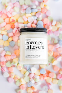 Enemies to Lovers | Valentine’s Day Bookish Soy Candle