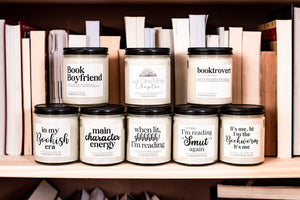 When Lit, Shhhh! I’m Reading | Bookish Soy Candle