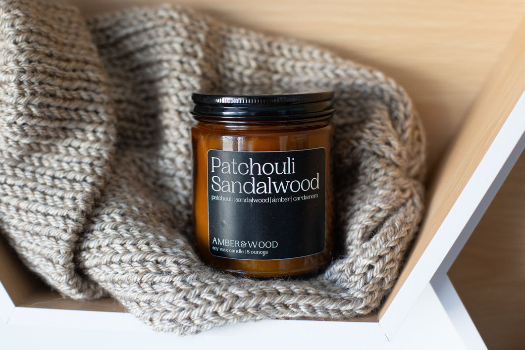Patchouli Sandalwood | Soy Candle
