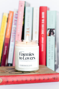 Enemies to Lovers | Valentine’s Day Bookish Soy Candle